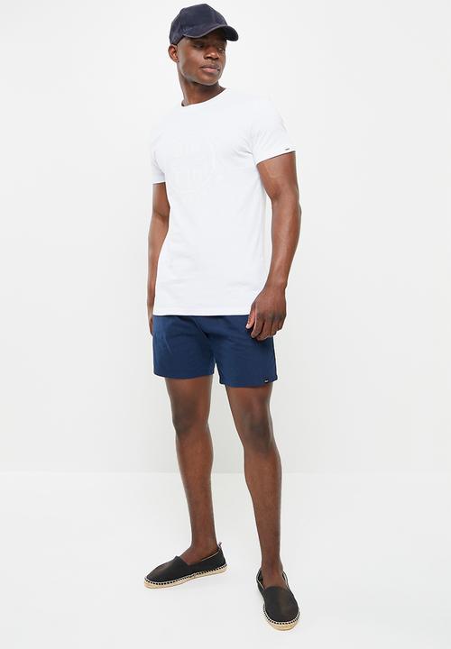 urban° - Urban printed short sleeve tee - white