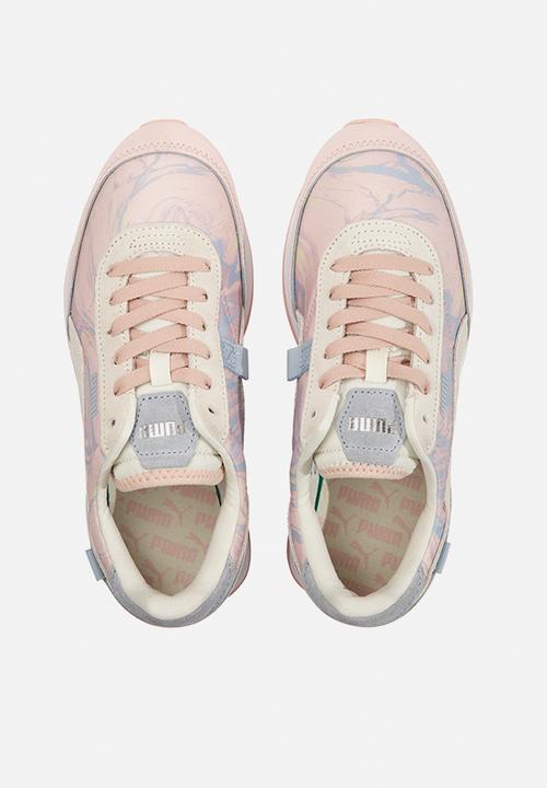 PUMA - Future rider marble wn's - lotus-ivory glow