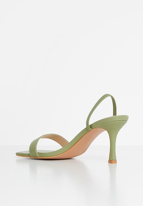 Superbalist - Ali slingback heels - green