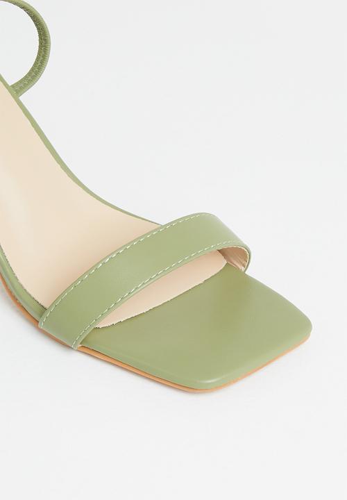 Superbalist - Ali slingback heels - green