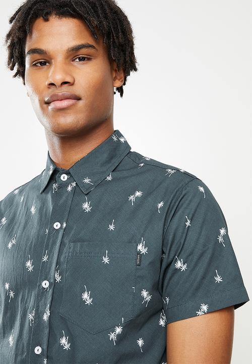 Rip Curl - Paradise palmz short sleeve shirt - navy