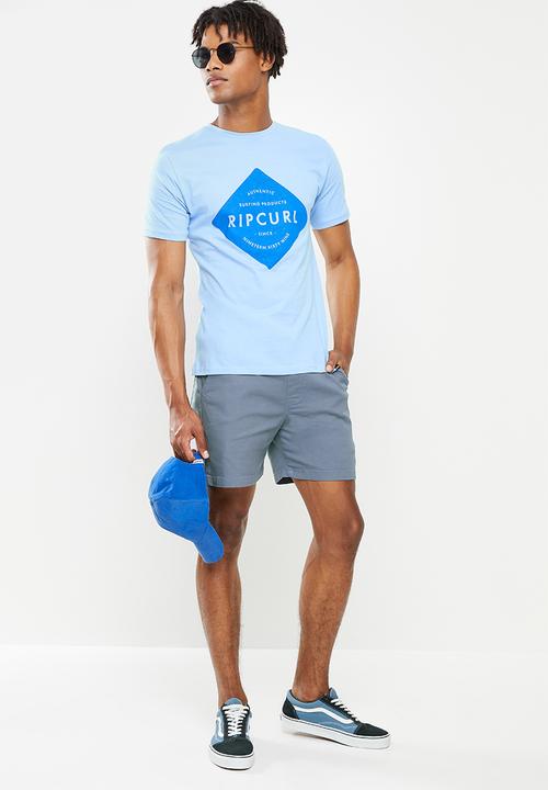 Rip Curl - Signs boardwalk tee - light-blue