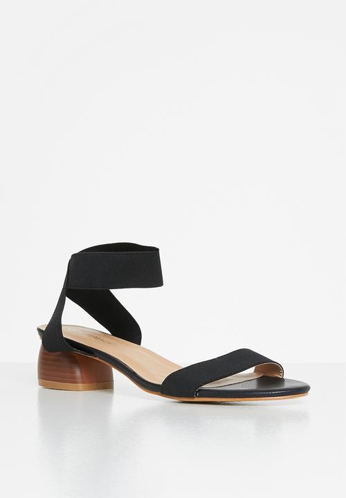 Superbalist - Jupiter open-block heel - black