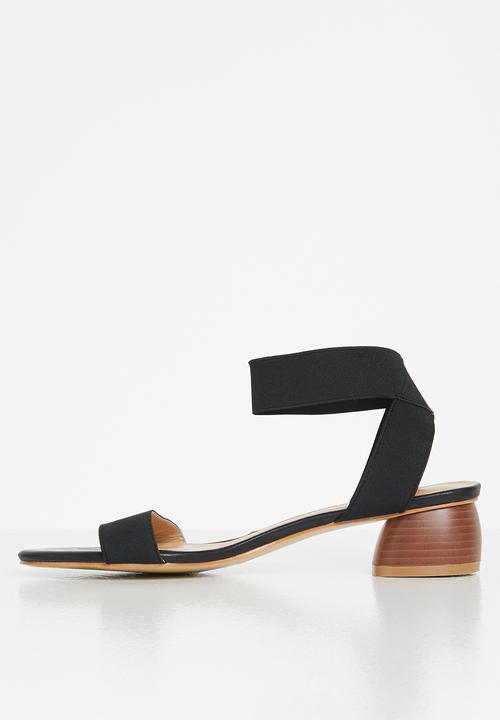 Superbalist - Jupiter open-block heel - black