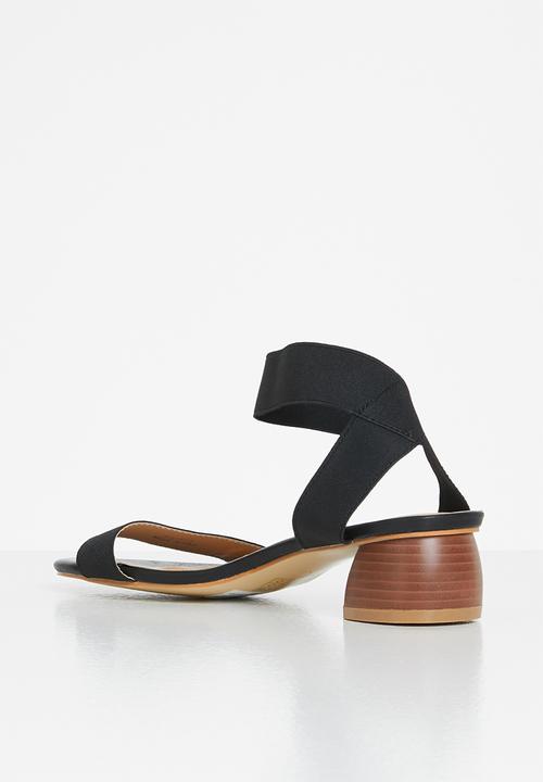 Superbalist - Jupiter open-block heel - black