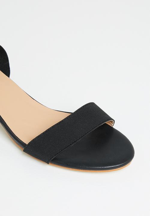 Superbalist - Jupiter open-block heel - black
