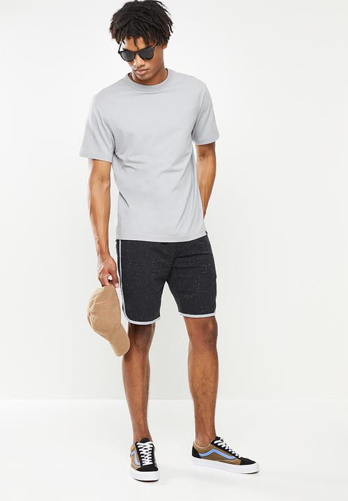 Rip Curl - Slubby elastic shorts - black