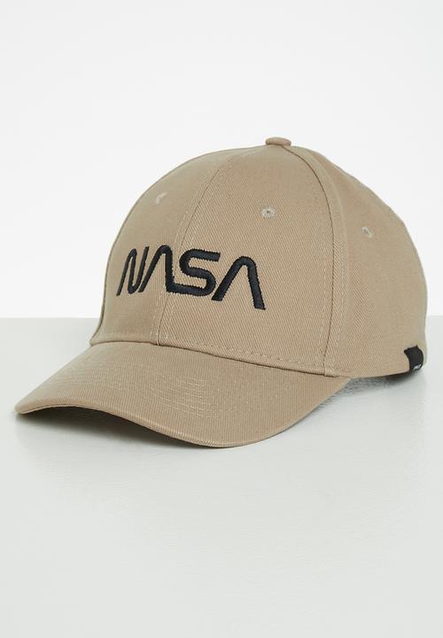 Superbalist - Nasa logo peak cap - khaki