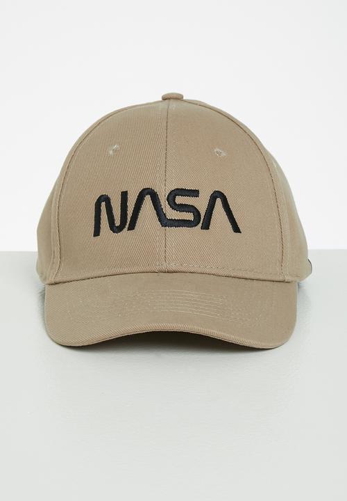 Superbalist - Nasa logo peak cap - khaki