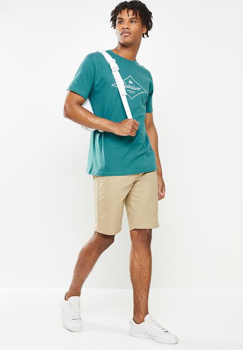 Quiksilver - Ordinary matters short sleeve tee - blue