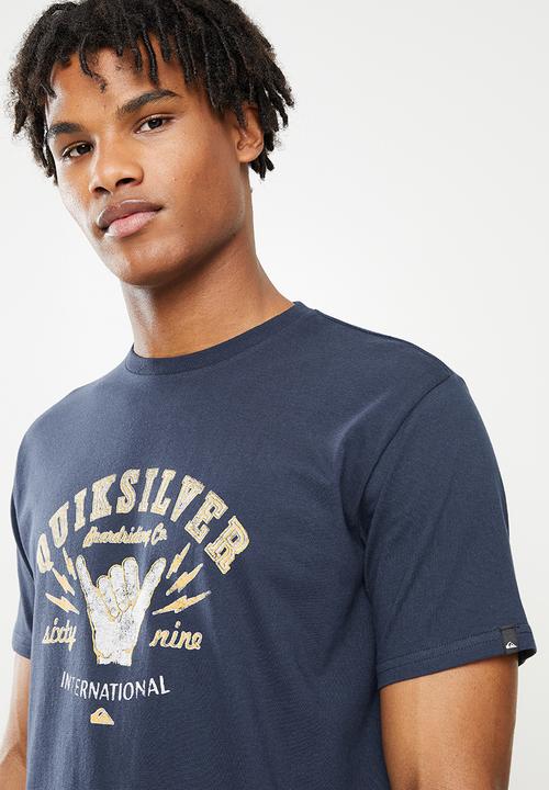 Quiksilver - International shakka short sleeve - navy
