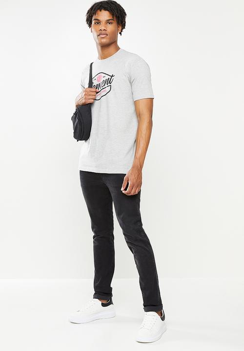 Element - Wash short sleeve tee - grey 