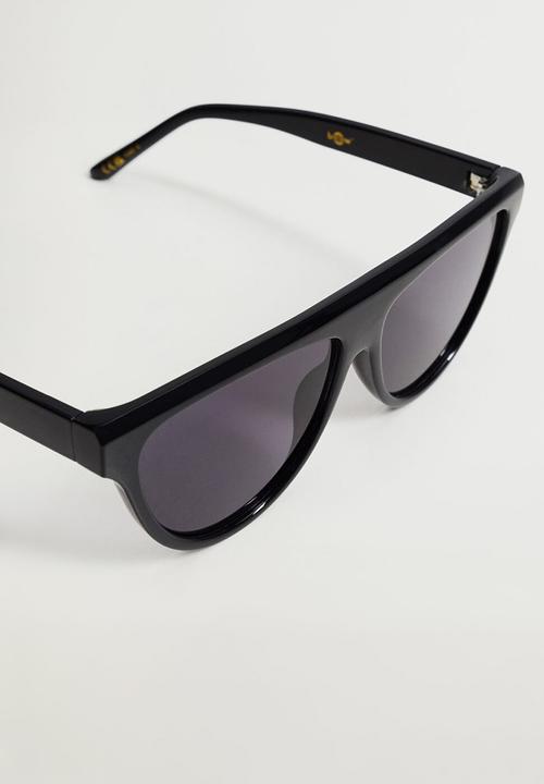 MANGO - Acetate frame sunglasses - black