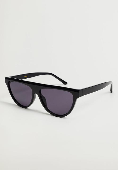 MANGO - Acetate frame sunglasses - black