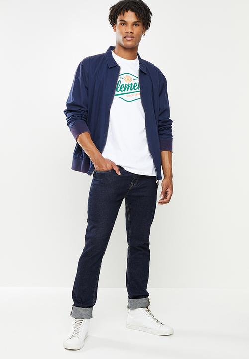 Element - Wash short sleeve tee - white