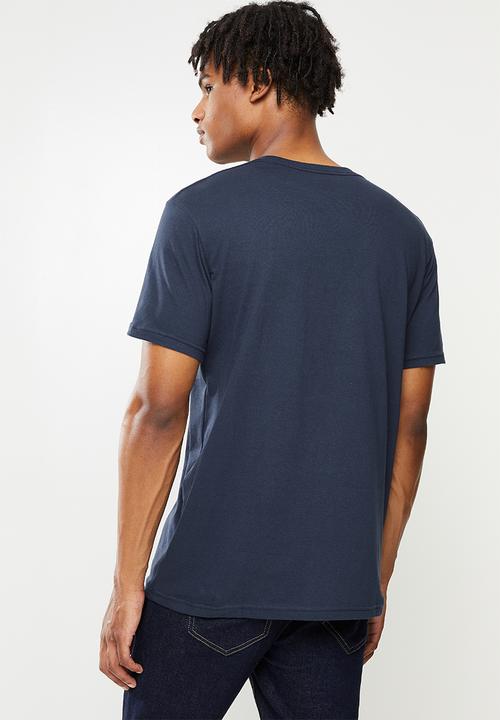 Element - Wash short sleeve tee - navy blazer