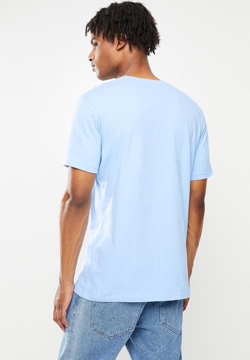 RVCA - Latitude short sleeve - pale blue