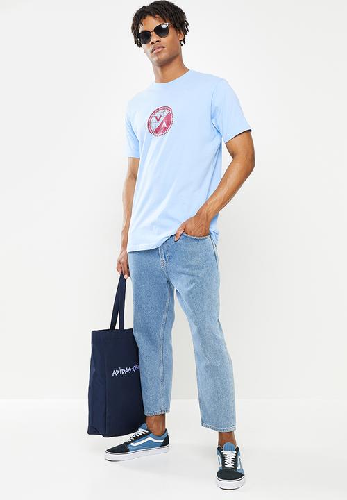 RVCA - Latitude short sleeve - pale blue