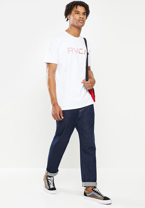 RVCA - Blinded short sleeve  tee - white