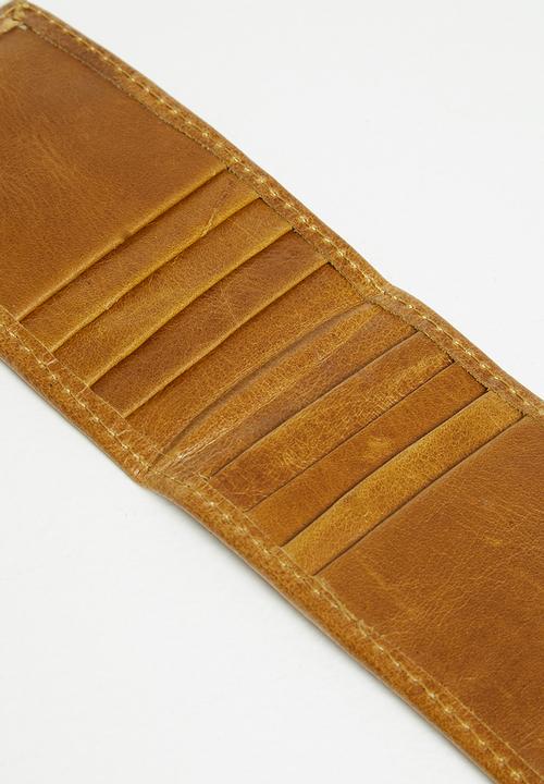 Superbalist - Basic leather cardholder - tan