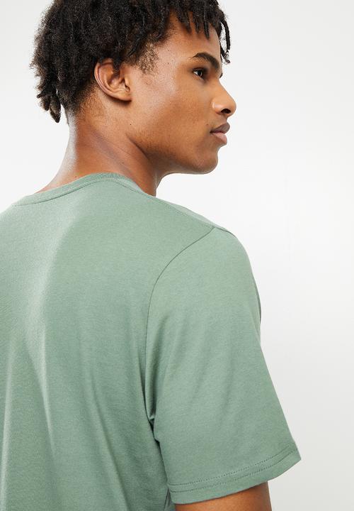 RVCA - Bar fade short sleeve tee -  green