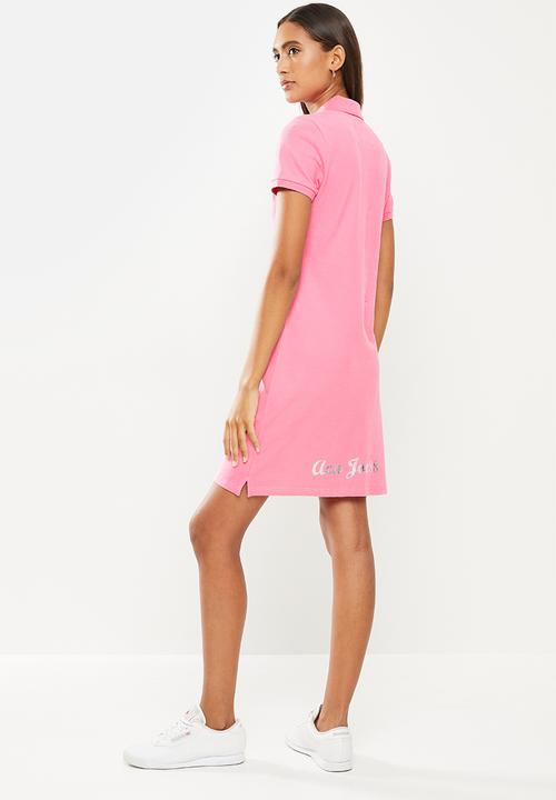 Aca Joe - Ladies aca joe foil print dress - pink