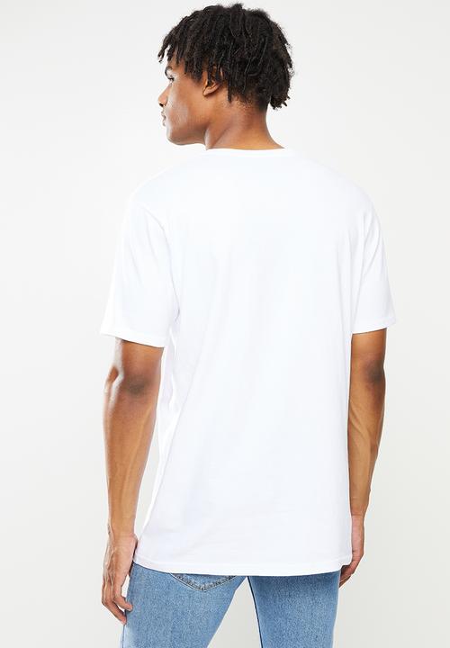 RVCA - Stencil box short sleeve tee - white