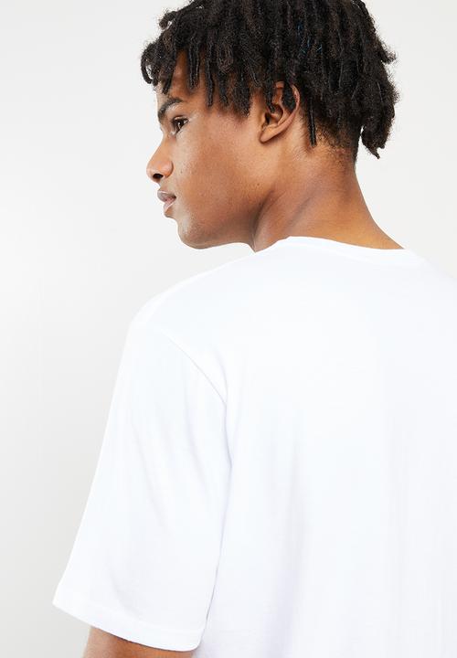 RVCA - Stencil box short sleeve tee - white