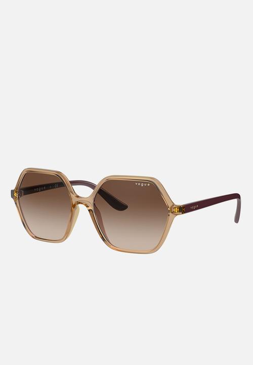 Vogue Eyewear - Irregular sunglasses - light brown