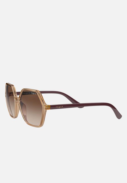 Vogue Eyewear - Irregular sunglasses - light brown
