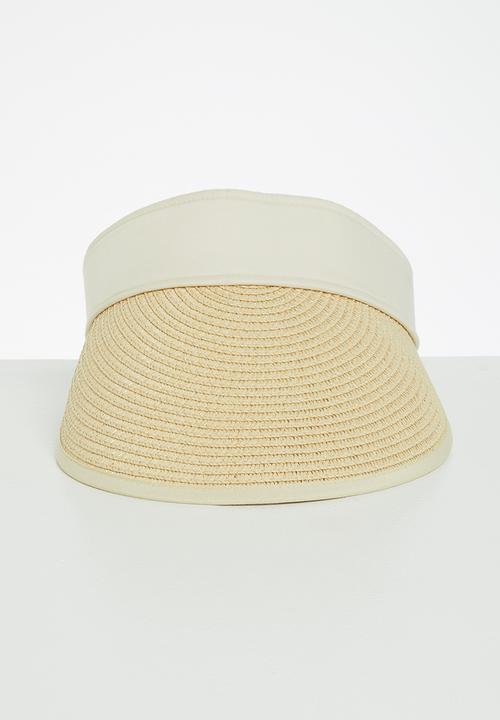 Superbalist - Nina straw visor - natural
