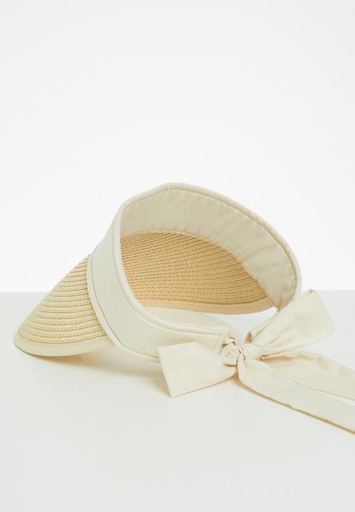 Superbalist - Nina straw visor - natural