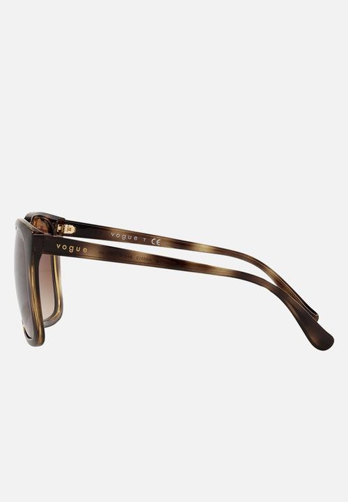 Vogue Eyewear - Square sunglasses - havana