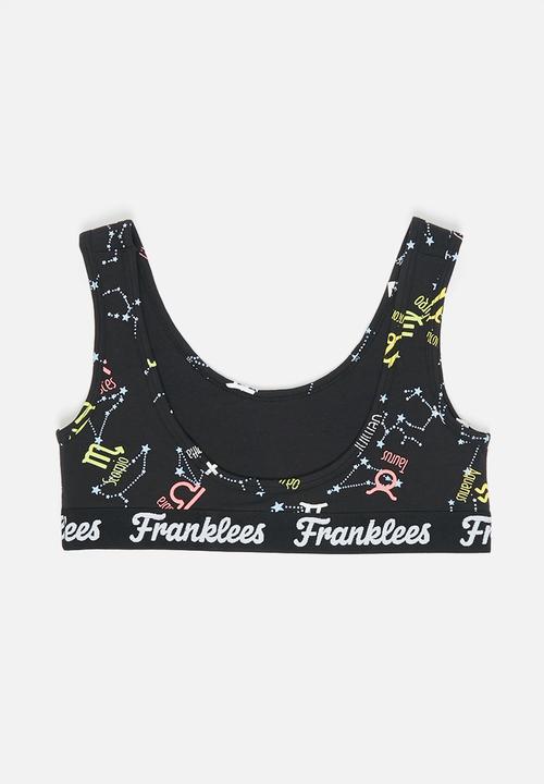 Franklees - Astrological u-back bralette  - multi print