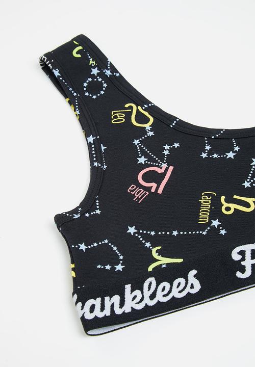 Franklees - Astrological u-back bralette  - multi print