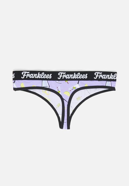 Franklees - With a twist g-string - multi print