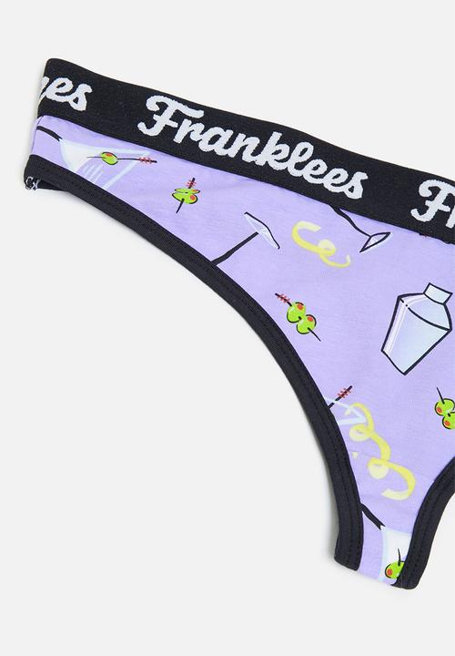 Franklees - With a twist g-string - multi print