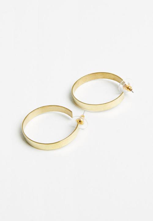 Matter of Fakt - YolandÈ hoop earrings - brass