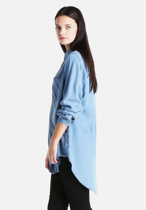 VILA - Sallo Oversized Denim Shirt
