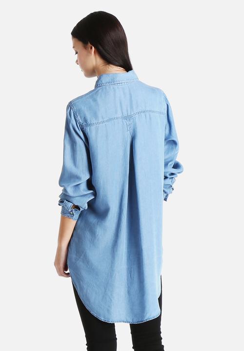 VILA - Sallo Oversized Denim Shirt