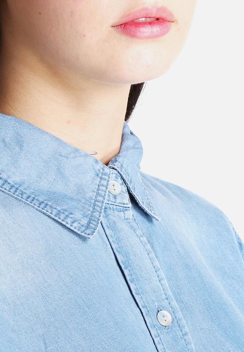VILA - Sallo Oversized Denim Shirt