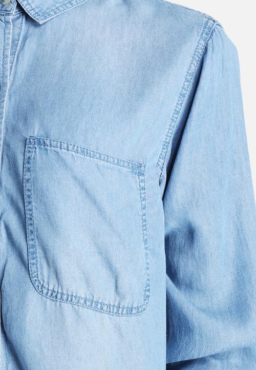 VILA - Sallo Oversized Denim Shirt