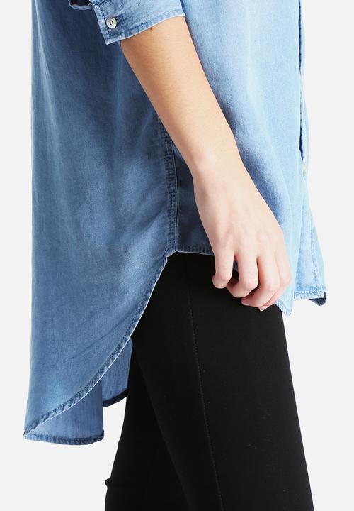 VILA - Sallo Oversized Denim Shirt