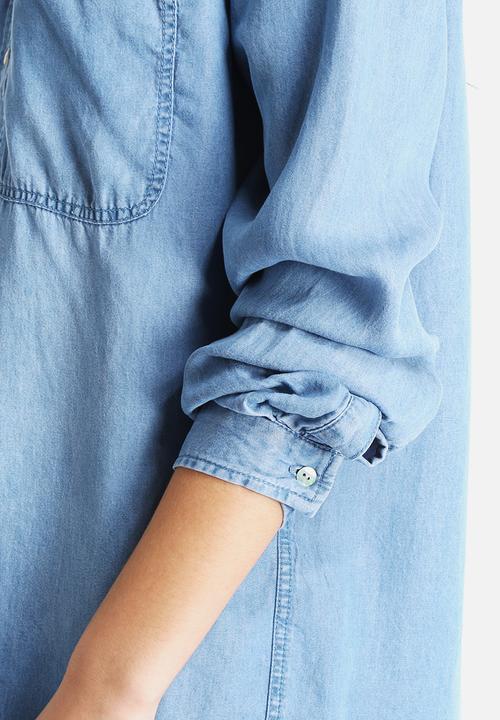VILA - Sallo Oversized Denim Shirt