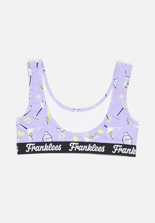 Franklees - With a twist u-back bralette - multi print