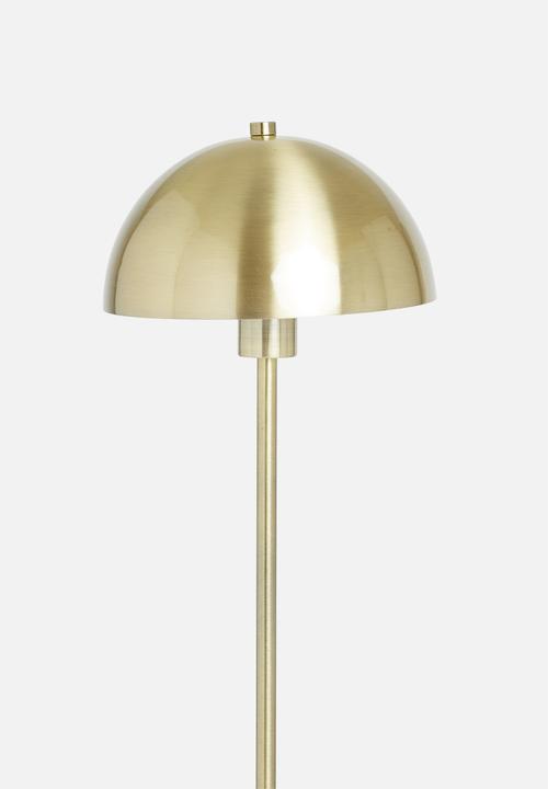 Sixth Floor - Zen floor lamp - gold
