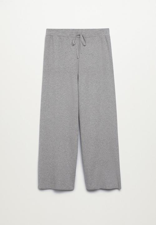 MANGO - Trousers kobi - medium grey