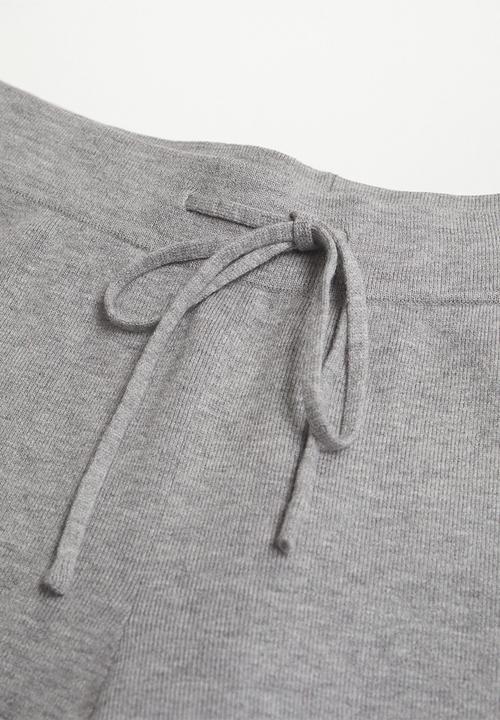 MANGO - Trousers kobi - medium grey