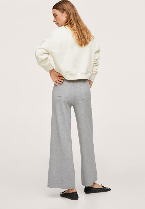 MANGO - Trousers kobi - medium grey