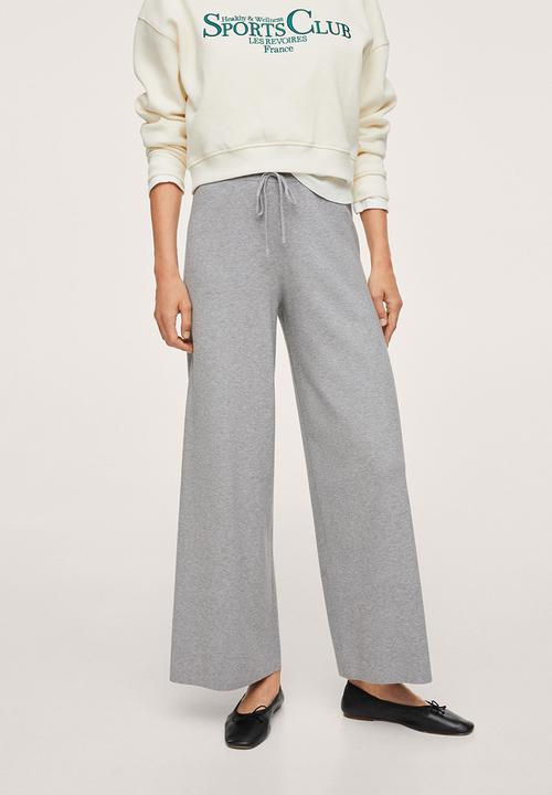 MANGO - Trousers kobi - medium grey